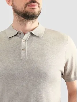 ДЖЕМПЕР МУЖСКОЙ ПОЛО PEPLOS KN25SH057 БЕЖЕВЫЙ