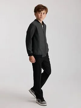 БЛЕЙЗЕР-БОМБЕР ДЕТСКИЙ PEPLOS BM25J004-303 СЕРЫЙ