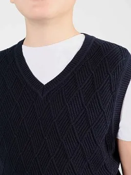 ЖИЛЕТ ДЛЯ МАЛЬЧИКА PEPLOS JKN24V003 ТЕМНО-СИНИЙ