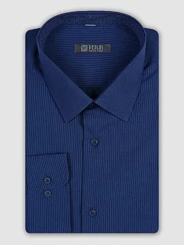 СОРОЧКА МУЖСКАЯ PEPLOS SH21113-R ФИОЛЕТОВЫЙ