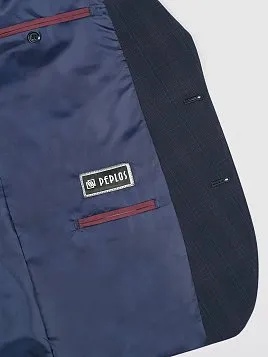 КОСТЮМ МУЖСКОЙ PEPLOS SU23008-С СИНИЙ