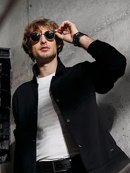 ПИДЖАК-КУРТКА МУЖСКОЙ PEPLOS JA23118 ЧЁРНЫЙ