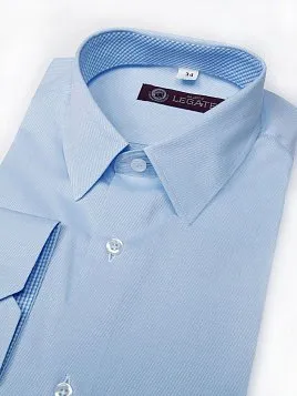 СОРОЧКА ДЛЯ МАЛЬЧИКА MAJESTIC LEGATE SH19J061-C ГОЛУБОЙ