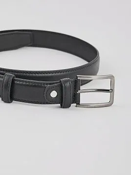 РЕМЕНЬ МУЖСКОЙ BELT-26-C01-2 ЧЁРНЫЙ