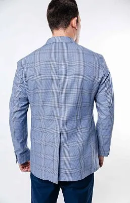 ПИДЖАК МУЖСКОЙ PEPLOS JA19016-R ГОЛУБОЙ