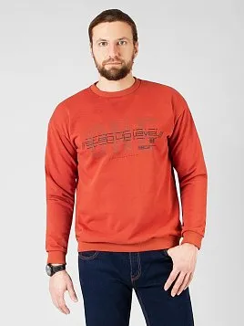 СВИТШОТ МУЖСКОЙ PEPLOS SW22001-R ОРАНЖЕВЫЙ СВИТШОТ МУЖСКОЙ PEPLOS SW22001-R ОРАНЖЕВЫЙ