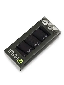 НОСКИ МУЖ. PEPLOS НАБОР 5 ПАР SBOX2602 ЧЁРНЫЕ
