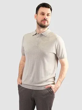 ДЖЕМПЕР МУЖСКОЙ ПОЛО PEPLOS KN25SH057 БЕЖЕВЫЙ