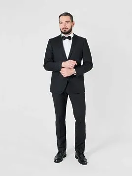 КОСТЮМ МУЖСКОЙ PEPLOS SU24021-LC ЧЁРНЫЙ