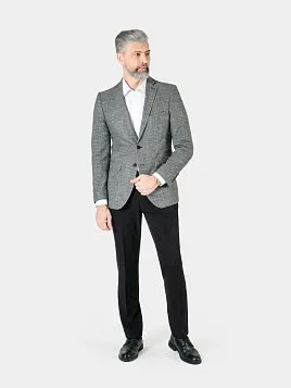 ПИДЖАК МУЖСКОЙ PEPLOS JA24118-SL ТЕМНО-СЕРЫЙ