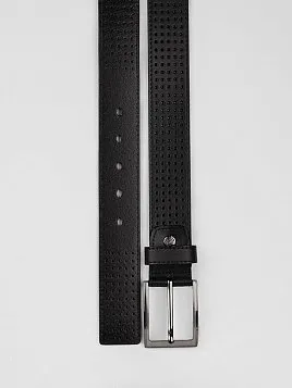 РЕМЕНЬ МУЖСКОЙ PEPLOS J52. BELT-22-J52-47 ЧЁРНЫЙ