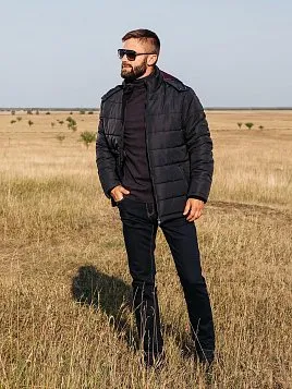 КУРТКА МУЖСКАЯ PEPLOS OW2301-DJ СИНИЙ