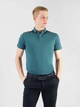 РУБАШКА-ПОЛО МУЖСКАЯ PEPLOS TSP25022-R ЗЕЛЕНЫЙ