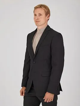 МУЖСКОЙ КОСТЮМ SU26009-SL ЧЁРНЫЙ