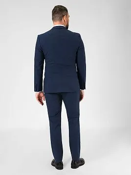 КОСТЮМ МУЖСКОЙ PEPLOS SU24006-SL ТЕМНО-СИНИЙ
