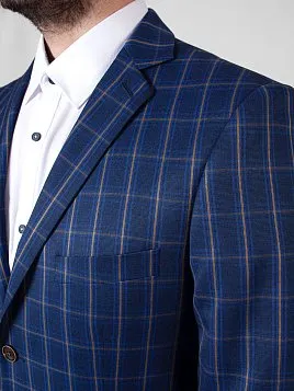 ПИДЖАК МУЖСКОЙ PEPLOS JA20030-SL СИНИЙ