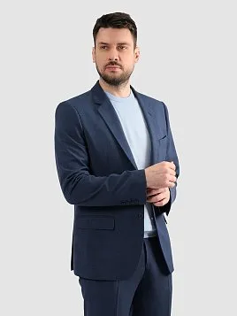 КОСТЮМ МУЖСКОЙ PEPLOS SU25005-R СИНИЙ