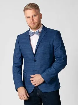 ПИДЖАК МУЖСКОЙ PEPLOS JA21014-SL СИНИЙ