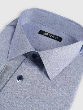 СОРОЧКА МУЖСКАЯ PEPLOS SH25072-R СИНИЙ