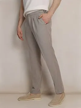 БРЮКИ МУЖСКИЕ PEPLOS TR25127-283 БЕЖЕВЫЙ