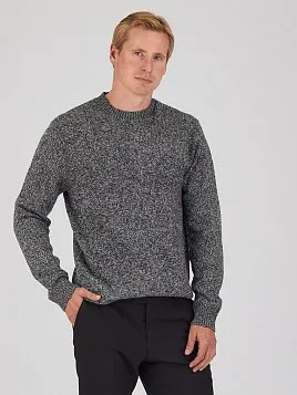 МУЖСКОЙ  ДЖЕМПЕР KN26J015 ТЕМНО-СЕРЫЙ