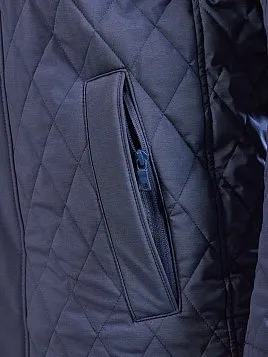 УДЛИНЕННАЯ СИНЯЯ КУРТКА OW2626-JА