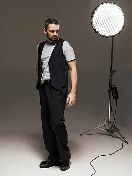 БРЮКИ МУЖСКИЕ PEPLOS TR24099-241 ЧЁРНЫЙ