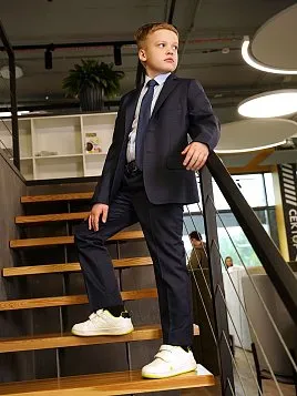 КОСТЮМ ДЛЯ МАЛЬЧИКА МЛ. ШКОЛА PEPLOS SU23B006-SL ТЕМНО-СИНИЙ КОСТЮМ ДЛЯ МАЛЬЧИКА МЛ. ШКОЛА PEPLOS SU23B006-SL ТЕМНО-СИНИЙ