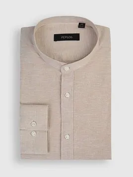 СОРОЧКА МУЖСКАЯ PEPLOS SH25023-R ШАМПАНЬ