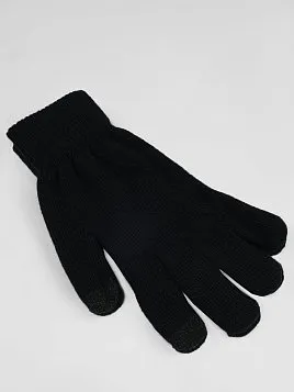 ПЕРЧАТКИ МУЖСКИЕ ТРИКОТАЖНЫЕ PEPLOS G2302 ЧЁРНЫЙ