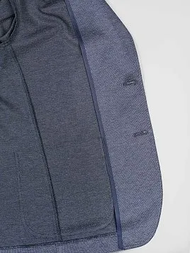 ПИДЖАК МУЖСКОЙ PEPLOS JA23115-R СИНИЙ ТРИКОТАЖНЫЙ