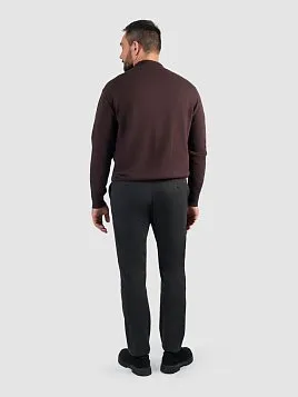 СВИТЕР МУЖСКОЙ PEPLOS KN25S031 КОРИЧНЕВЫЙ