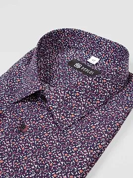 СОРОЧКА МУЖСКАЯ PEPLOS SH22122-R БОРДОВЫЙ