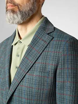 ПИДЖАК МУЖСКОЙ PEPLOS JA22069-R ЗЕЛЕНЫЙ