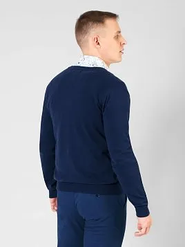 КАРДИГАН МУЖСКОЙ PEPLOS KN22C011 СИНИЙ