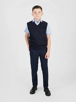ЖИЛЕТ ДЛЯ МАЛЬЧИКА PEPLOS JKN24V001 ТЕМНО-СИНИЙ
