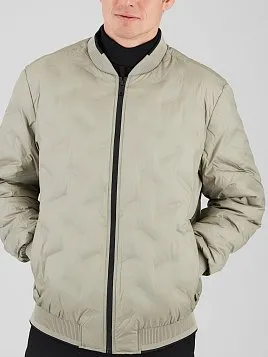 ПУХОВАЯ ДЕМИСЕЗОННАЯ КУРТКА ЦВЕТА ХАКИ OW26105-JA