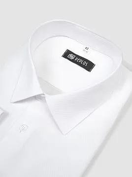 СОРОЧКА МУЖСКАЯ PEPLOS SH24007-SL БЕЛЫЙ