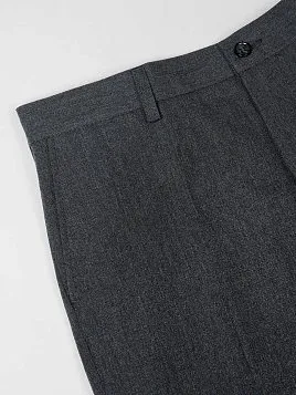 БРЮКИ ДЛЯ МАЛЬЧИКА МЛ. ШКОЛА PEPLOS TR19B051 СЕРЫЙ