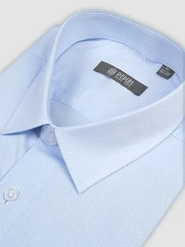 СОРОЧКА МУЖСКАЯ PEPLOS SH22062-SL ГОЛУБОЙ