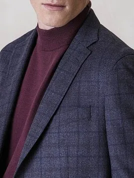 МУЖСКОЙ ПИДЖАК JA26107-SL СИНИЙ