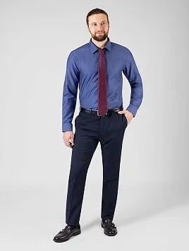 БРЮКИ МУЖСКИЕ PEPLOS TR22034-290 ТЕМНО-СИНИЙ