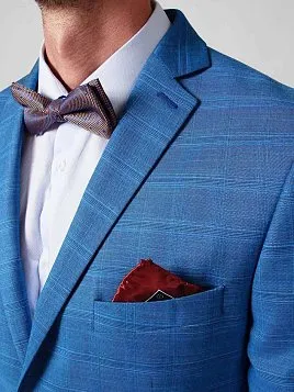 КОСТЮМ МУЖСКОЙ PEPLOS SU20024-SL ГОЛУБОЙ