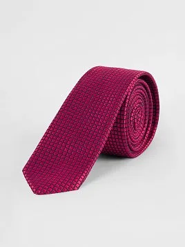 ГАЛСТУК МУЖСКОЙ PEPLOS ТЕМНО-СИНИЙ. КЛЕТКА (250/156922-6)