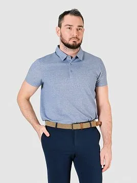 РУБАШКА-ПОЛО МУЖСКАЯ PEPLOS TS24003-P-LR СИНИЙ