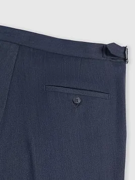 МУЖСКИЕ БРЮКИ С ЗАЩИПАМИ TR26125-283 СЕРЫЕ