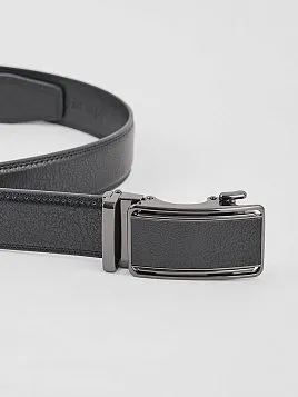 РЕМЕНЬ МУЖСКОЙ BELT-26-C21-27 ЧЁРНЫЙ
