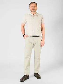 БРЮКИ МУЖСКИЕ PEPLOS P2306-SL БЕЛЫЙ