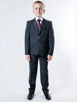 КОСТЮМ ДЛЯ МАЛЬЧИКА МЛ. ШКОЛА PEPLOS SU19B008 СЕРЫЙ