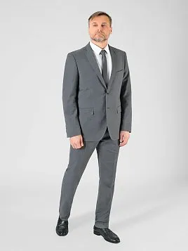 КОСТЮМ МУЖСКОЙ PEPLOS SU23107-SL ТЕМНО-СЕРЫЙ